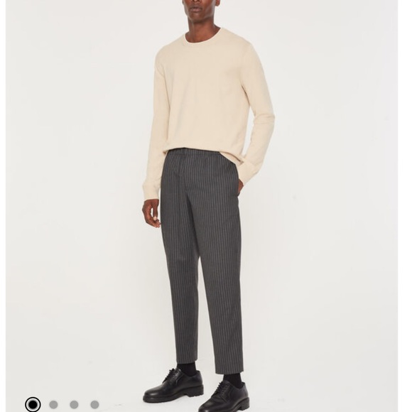 Club Monaco Like New Men’s Elasticated Striped Trouser Size Small - Picture 2 of 10